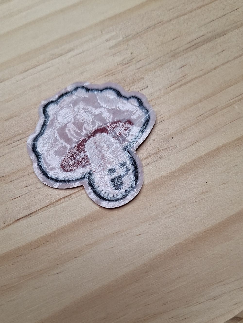 Red Cap Spotted Mushroom Patch Accessory - Picture 2 of 3